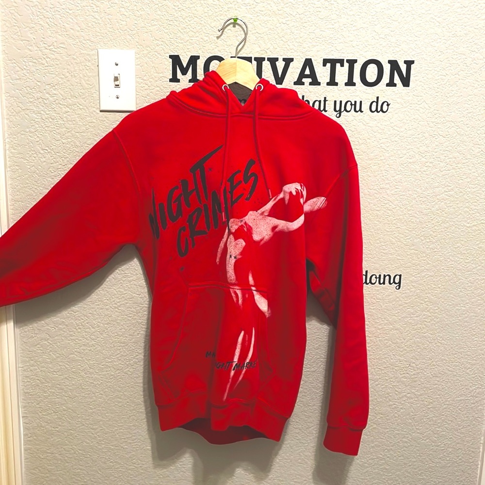 A hoodie I don’t wear no more